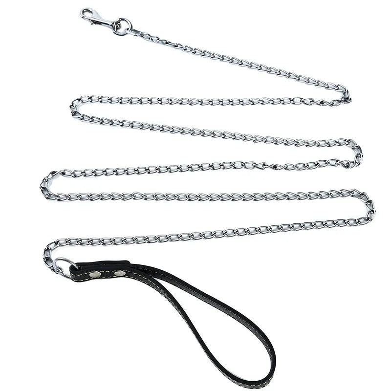 Durable Anti-Bite Metal Dog Chain