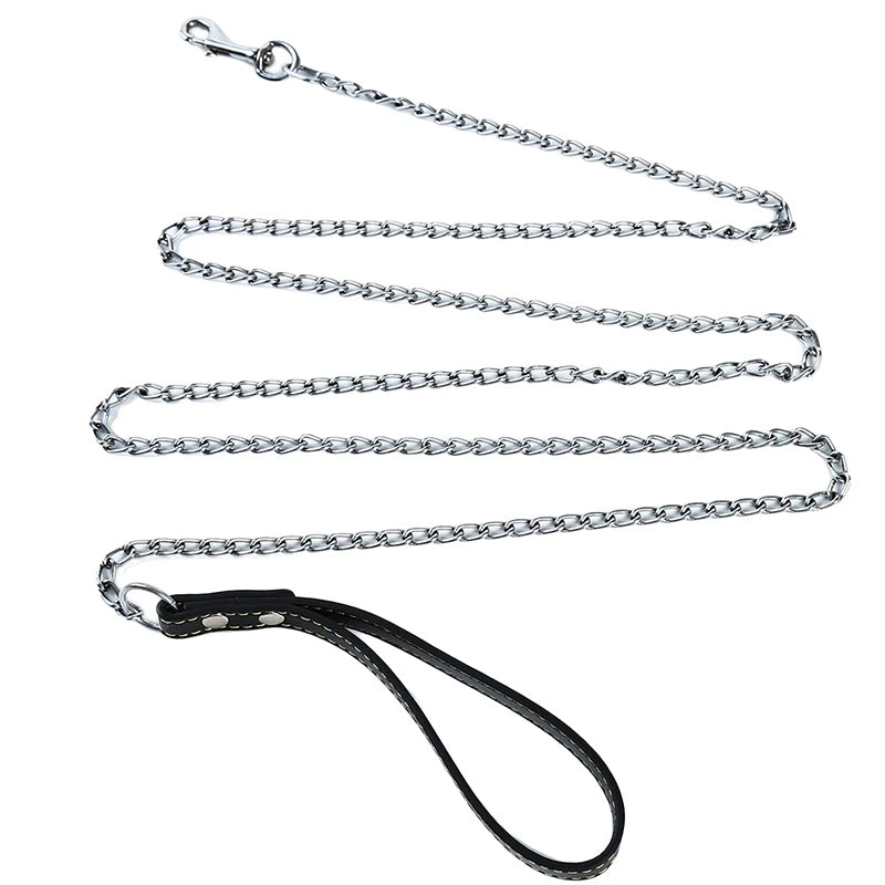 Durable Anti-Bite Metal Dog Chain
