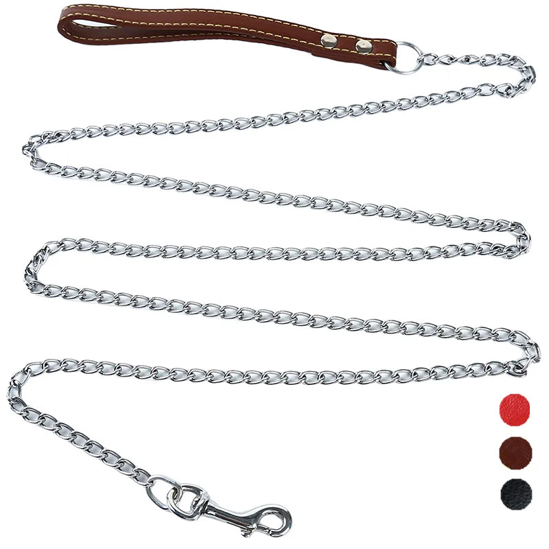 Durable Anti-Bite Metal Dog Chain