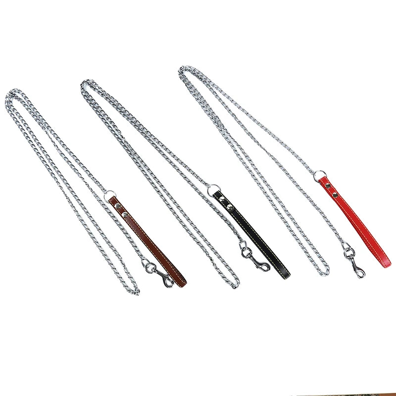 Durable Anti-Bite Metal Dog Chain