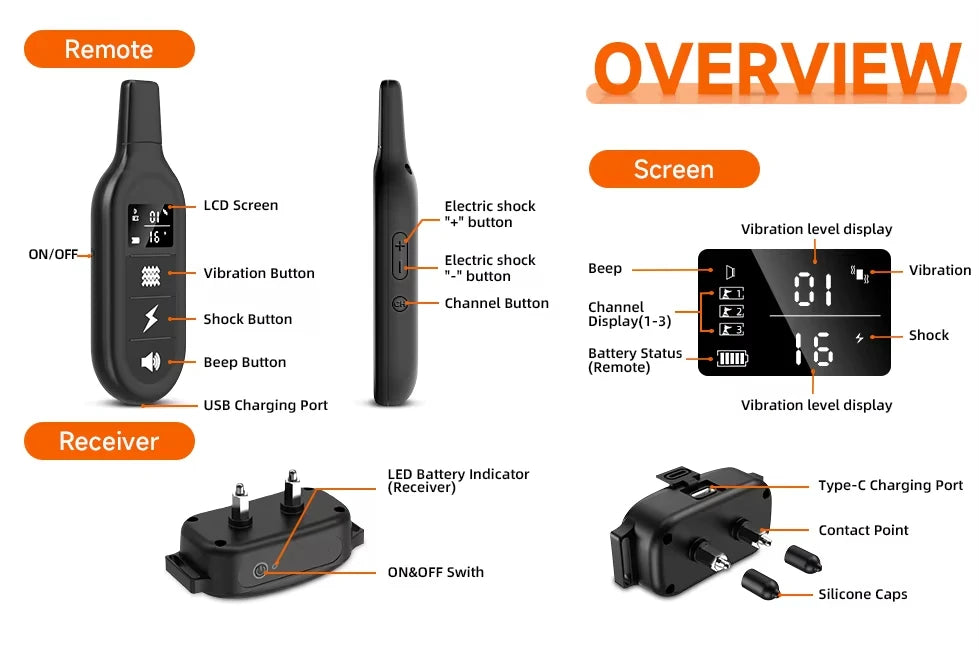 Electric Dog Training Collar