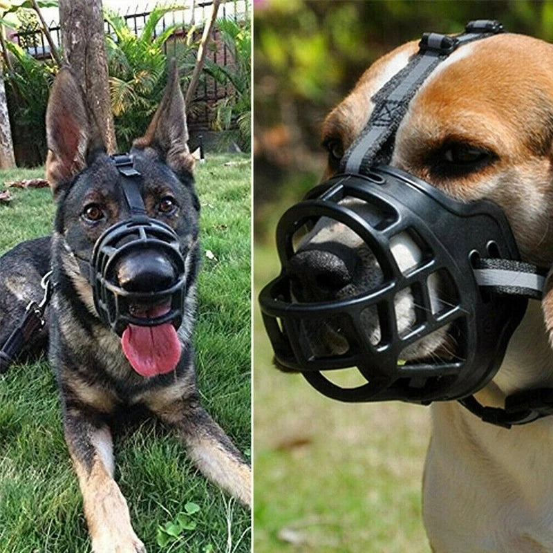 Soft Silicone Pet Dog Muzzle Anti-biting
