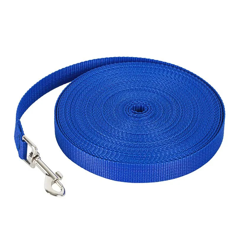 Nylon Extra Long Dog Lead For Dog Recall Training