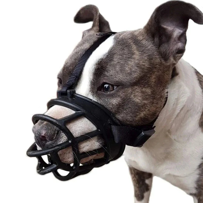 Soft Silicone Pet Dog Muzzle Anti-biting