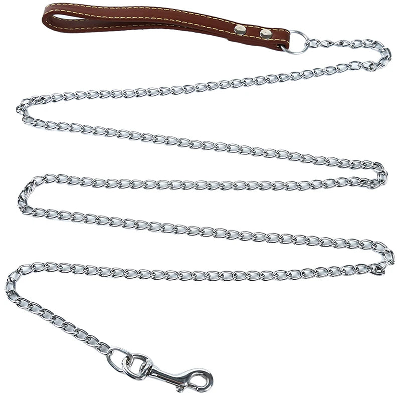 Durable Anti-Bite Metal Dog Chain
