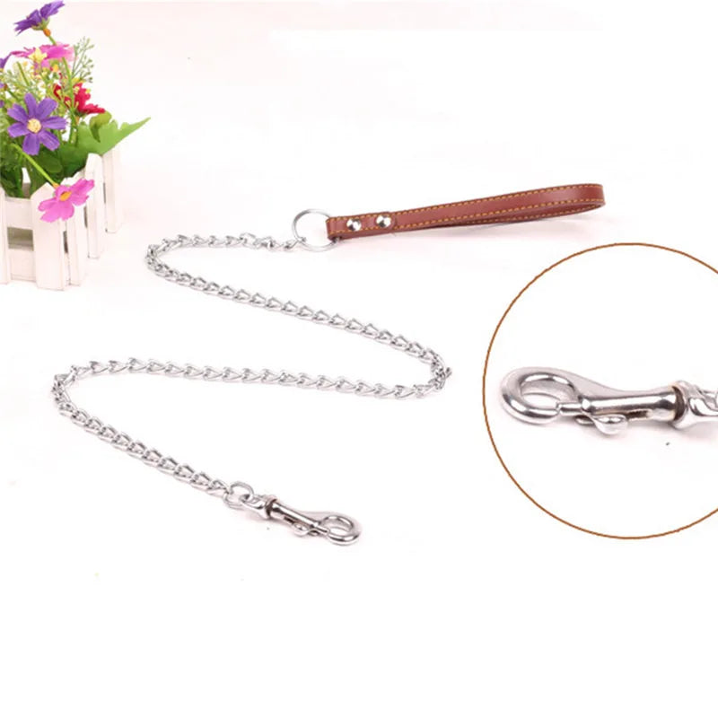 Durable Anti-Bite Metal Dog Chain