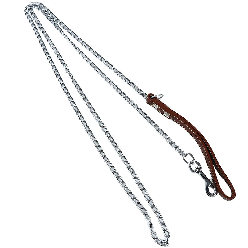 Durable Anti-Bite Metal Dog Chain