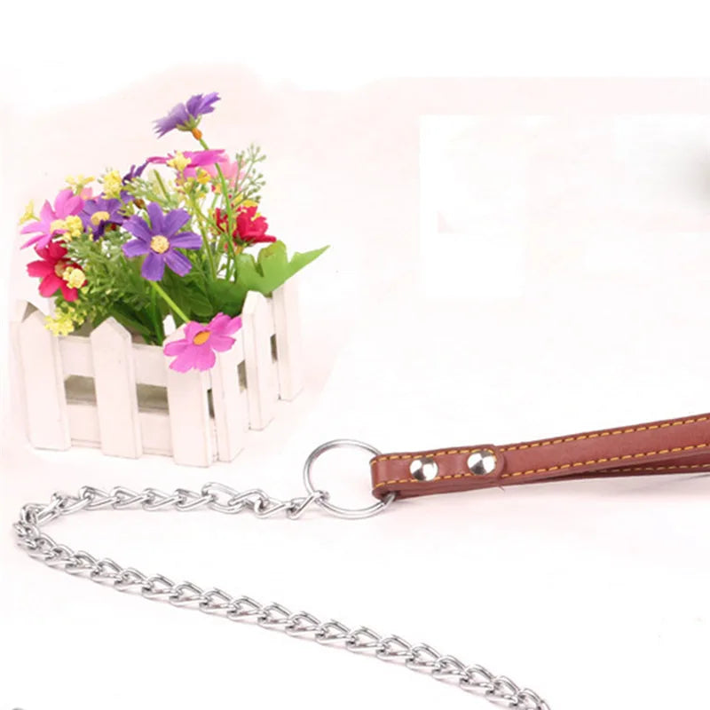 Durable Anti-Bite Metal Dog Chain