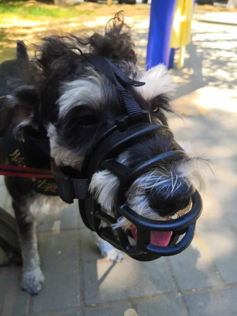 Soft Silicone Pet Dog Muzzle Anti-biting